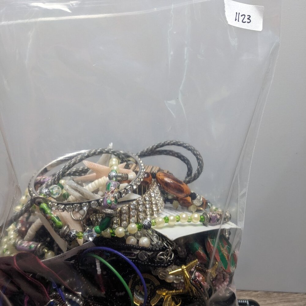 Jewelry Lot 4+ lbs 1123 Wearable Sellable Mystery Lot Free Shipping